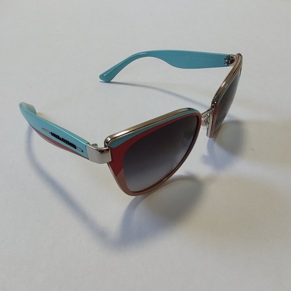 DG Dolce & Gabbana Sunglasses Blue Pink Red Logo Silver Retro Vintage Style main image 10